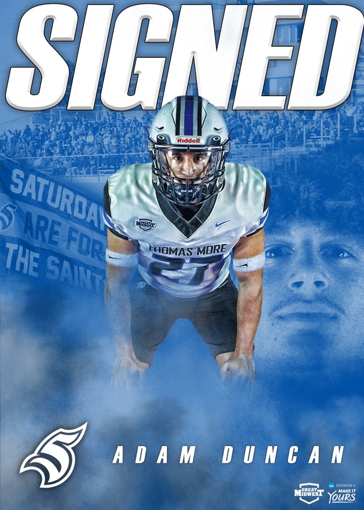 Welcome to Saints Nation!! 📱@adam26950688 📍Hebron, KY 🏫Conner HS 🏈@ConnerCougars #EarnIt #WeWantMore ⚪️⚫️🔵™️