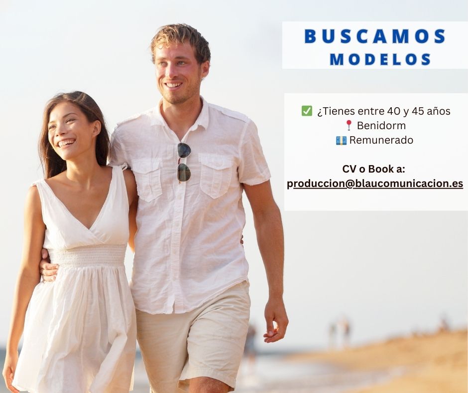 🌟 ¡Atención a todos los talentos de Benidorm y alrededores! 🌟 ¡Esta es tu oportunidad de brillar en nuestro próximo proyecto!

Envianos tu CV, book o vídeo a produccion@blaucomunicacion.es

🎥✨ #CastingBenidorm #OportunidadÚnica #Actuación #Publicidad #BlauComunicacion