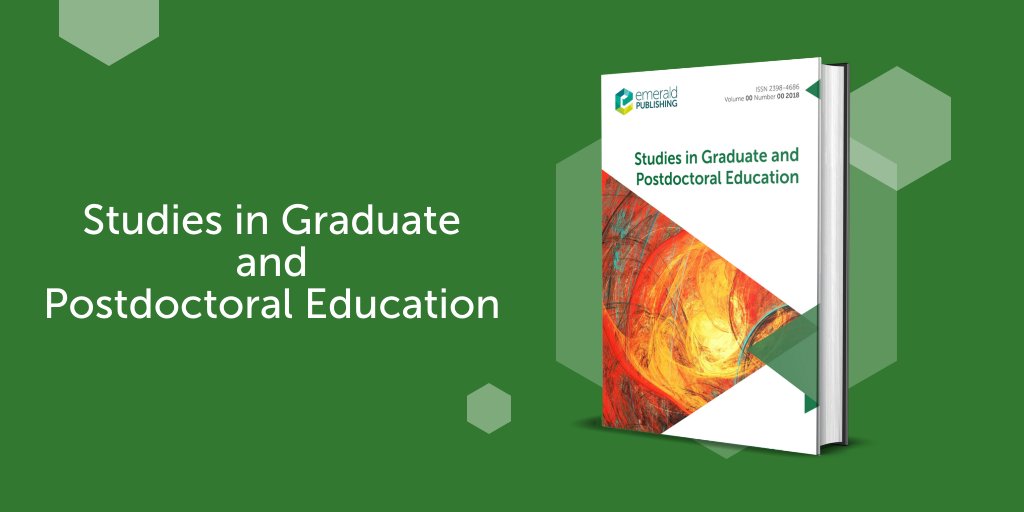 Studies in Graduate and Postdoctoral Education tweet media