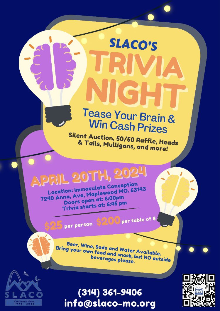 @LindenwoodPark 
Get ready for some Trivia!