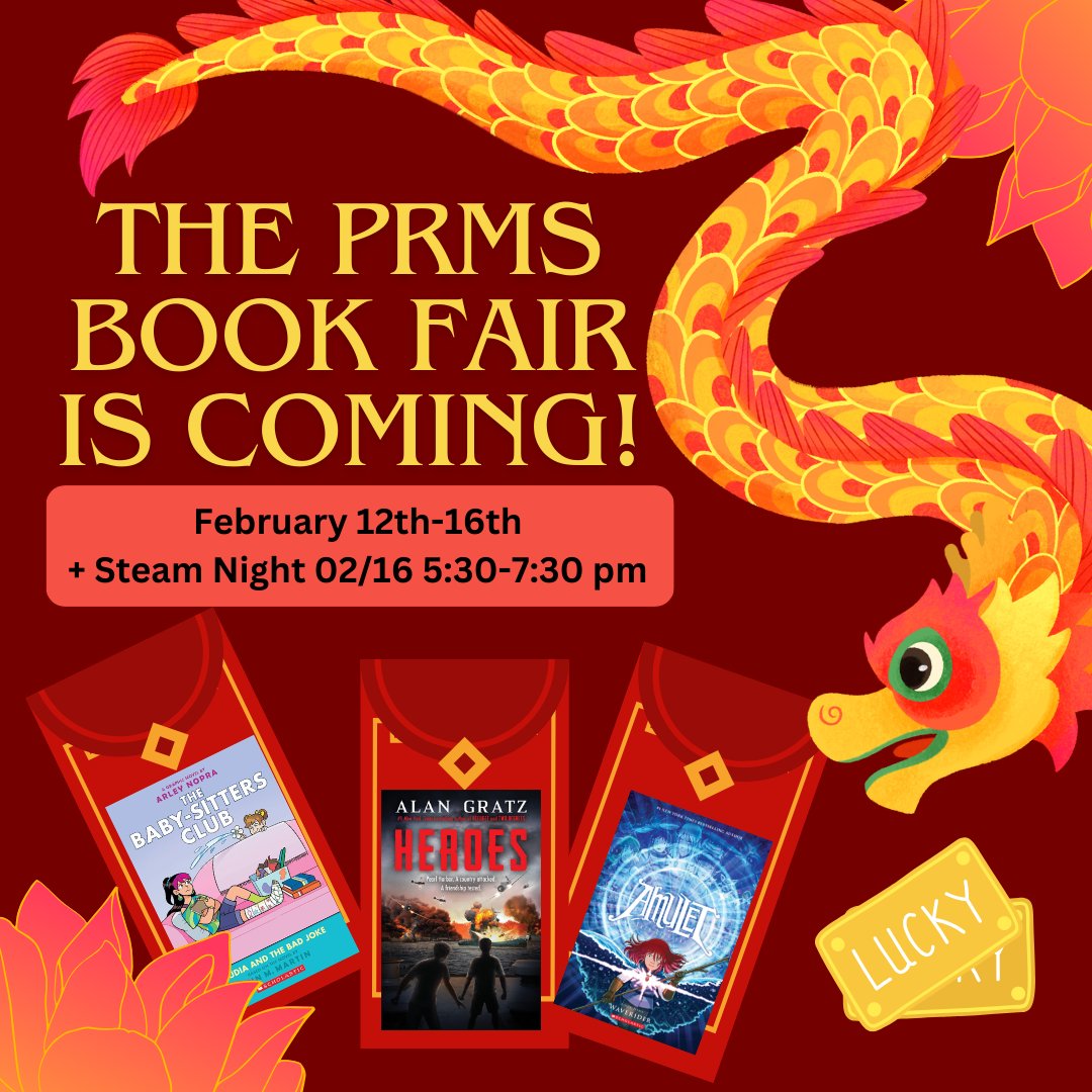 prmslib's tweet photo. It's Book Fair time! Visit our school's homepage to get the latest Book Fair news, shop our Online Fair, and more!  https://t.co/OgtiEdtNLB https://t.co/4a5o4QTjhO