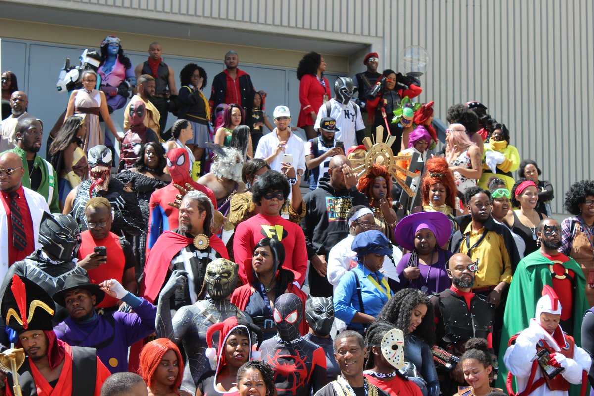 DCBlackGeeks's tweet photo. 29 Days of Black Cosplay continues. Let's see this cosplays! #29DaysOfBlackCosplay #BlackCosplayerHere #BlackGeeksDC #CosplayingWhileBlack #BHM #BlackHistoryMonth #Cosplay https://t.co/50wkSVXJex