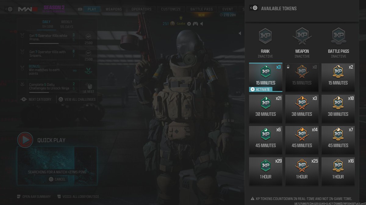 I think its actually time to use a token lol
| #Warzone #MW3 | <a href="/joinKatana/">Katana Gaming™ 🇪🇺</a>