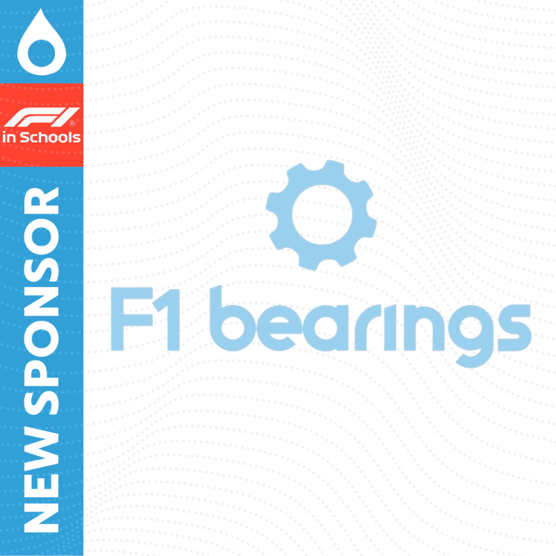DROPLARacing's tweet photo. 🆕 Sponsor Announcement 🆕

We are pleased to announce that @F1Bearings, The Internet's Favourite Bearings &amp; Gear Brand, will continue to support us for the 2024 F1 in Schools UK National Finals.

#DROPLA | @F1inSchoolsUK