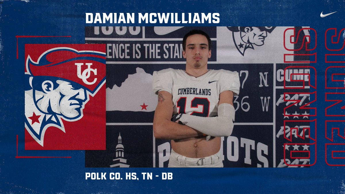 More talent from Tennessee with this long and physical DB! Welcome to The University of the Cumberlands @DMcwilliams_12 !!!