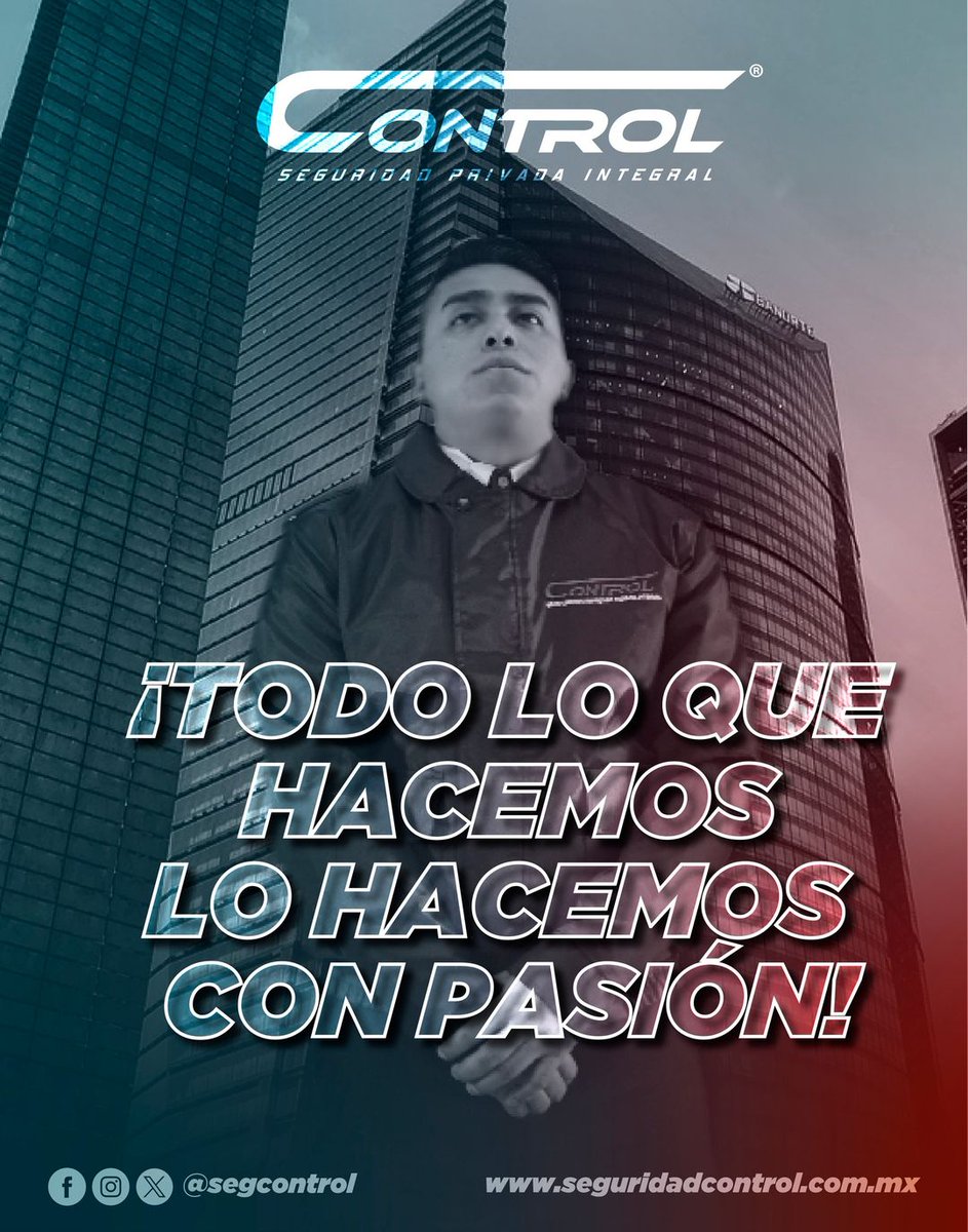 segcontrol's tweet image. En Control trabajamos con pasión para cumplir nuestros objetivos e ir más allá de la cima, porque sabemos que el cielo el es el límite.
#FraseControl #YoSoyControl #SeguridadControl