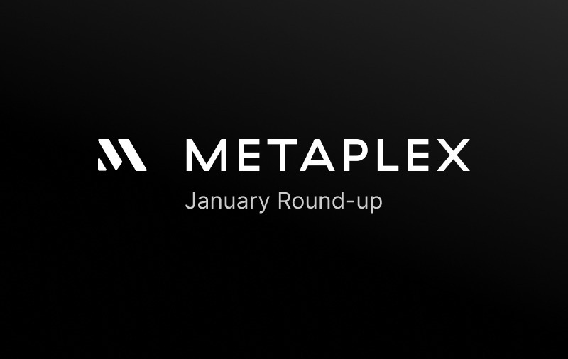 metaplex's tweet image. 1/ Metaplex January Round-up 🦾
tldr
- 12.6M new wallets collected NFTs minted through Metaplex (+77% MoM)
- 74.6M compressed NFTs minted (+382% MoM)
- 57M transactions signed (+51% MoM)
- 497k unique signers