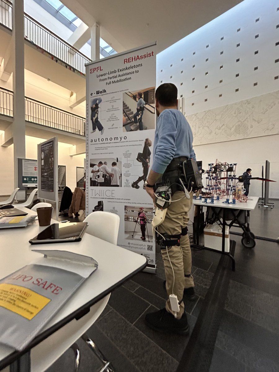 We were happy to join EPFL Engineering Research Day today! Great talks and inspiring poster presentations and demos😍@EPFLEngineering 
@BIOROB_EPFL @TNE_LAB @Neuro_X_EPFL