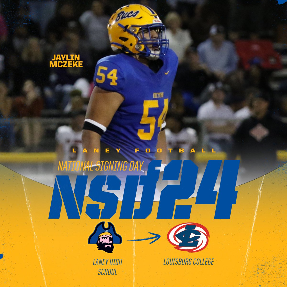 Laney High School Football tweet media