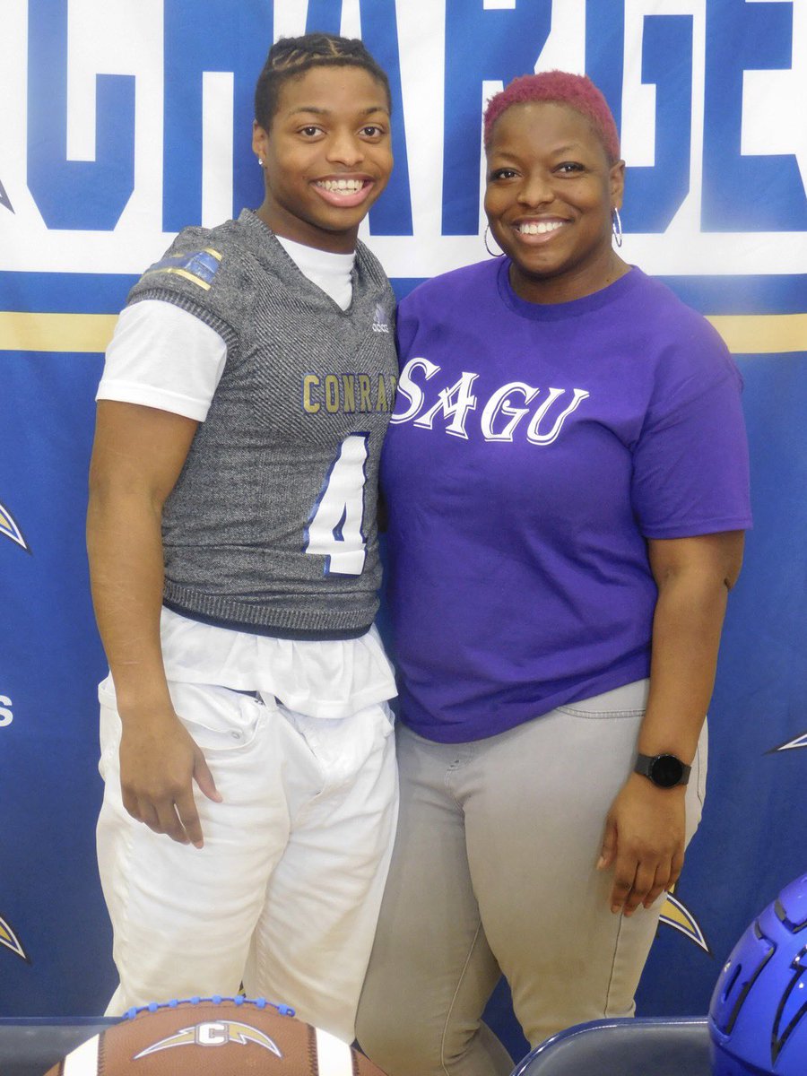 Josh Ragsdale (@joshragsdale) on Twitter photo Super proud of <a href="/jojoanthony06/">JoJo Anthony</a> for signing today with @SAGU_Football . Kid has a bright future!!!
<a href="/dallasathletics/">Dallas ISD Athletics</a> <a href="/SBarrios_DISD/">Dr. Sandra Barrios-Rojas, Executive Director</a> <a href="/DallasISDSupt/">Dr. Stephanie S. Elizalde</a> <a href="/btoddlamb/">Todd Lamb</a> <a href="/SportsDayHS/">SportsDayHS</a> <a href="/VivFairley/">Vivian Chandler Fairley</a> <a href="/emmettjconradhs/">Emmett J. Conrad HS</a> <a href="/ConradCharger/">Emmett J. Conrad HS Athletics</a> <a href="/TasbyAthletics/">SamTasbyAthletics</a> <a href="/TheGriffins22/">Home of the Griffins</a> <a href="/DrBrianLusk/">Brian Lusk</a> <a href="/RyanZysk/">Ryan Zysk</a> <a href="/DanforDISD/">Dan Micciche</a> Super proud of <a href="/jojoanthony06/">JoJo Anthony</a> for signing today with @SAGU_Football . Kid has a bright future!!!
<a href="/dallasathletics/">Dallas ISD Athletics</a> <a href="/SBarrios_DISD/">Dr. Sandra Barrios-Rojas, Executive Director</a> <a href="/DallasISDSupt/">Dr. Stephanie S. Elizalde</a> <a href="/btoddlamb/">Todd Lamb</a> <a href="/SportsDayHS/">SportsDayHS</a> <a href="/VivFairley/">Vivian Chandler Fairley</a> <a href="/emmettjconradhs/">Emmett J. Conrad HS</a> <a href="/ConradCharger/">Emmett J. Conrad HS Athletics</a> <a href="/TasbyAthletics/">SamTasbyAthletics</a> <a href="/TheGriffins22/">Home of the Griffins</a> <a href="/DrBrianLusk/">Brian Lusk</a> <a href="/RyanZysk/">Ryan Zysk</a> <a href="/DanforDISD/">Dan Micciche</a>