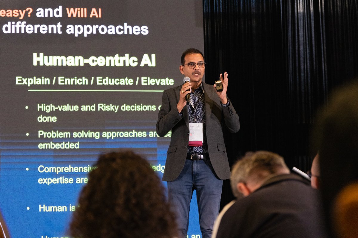 At @K1stWorld, Dr. Sambasivam of @Petronas unveiled the roadmap for #IndustrialAI in the energy sector. 

Key takeaway? 

The blend of specialized & large pre-trained models, alongside ML & composite AI, will fuel the future of oil & gas. 

Watch Dr. Sambasivam's full talk here: