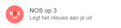 eenblikopdenos's tweet image. "Legt het nieuws aan je uit", aldus de #NOS over #NOSop3 op nos.nl. Als je vervolgens op die afbeelding klikt kom je op nos.nl/op3 met een YouTube-video. Die video is echter niet beschikbaar en staat in ieder geval sinds 1 januari op privé. #gepruts