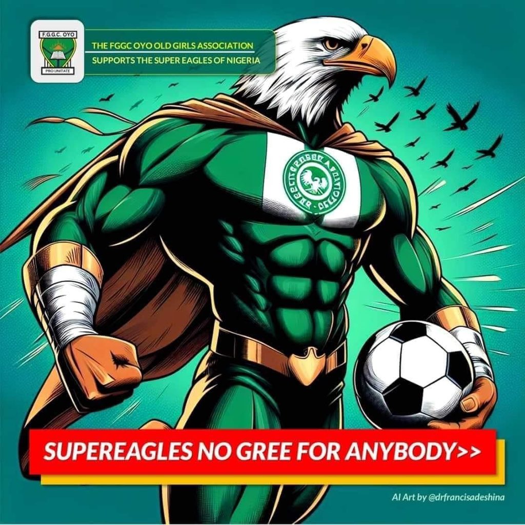 classychantal's tweet image. We no gree for anybody… their papa! Go Nigeria