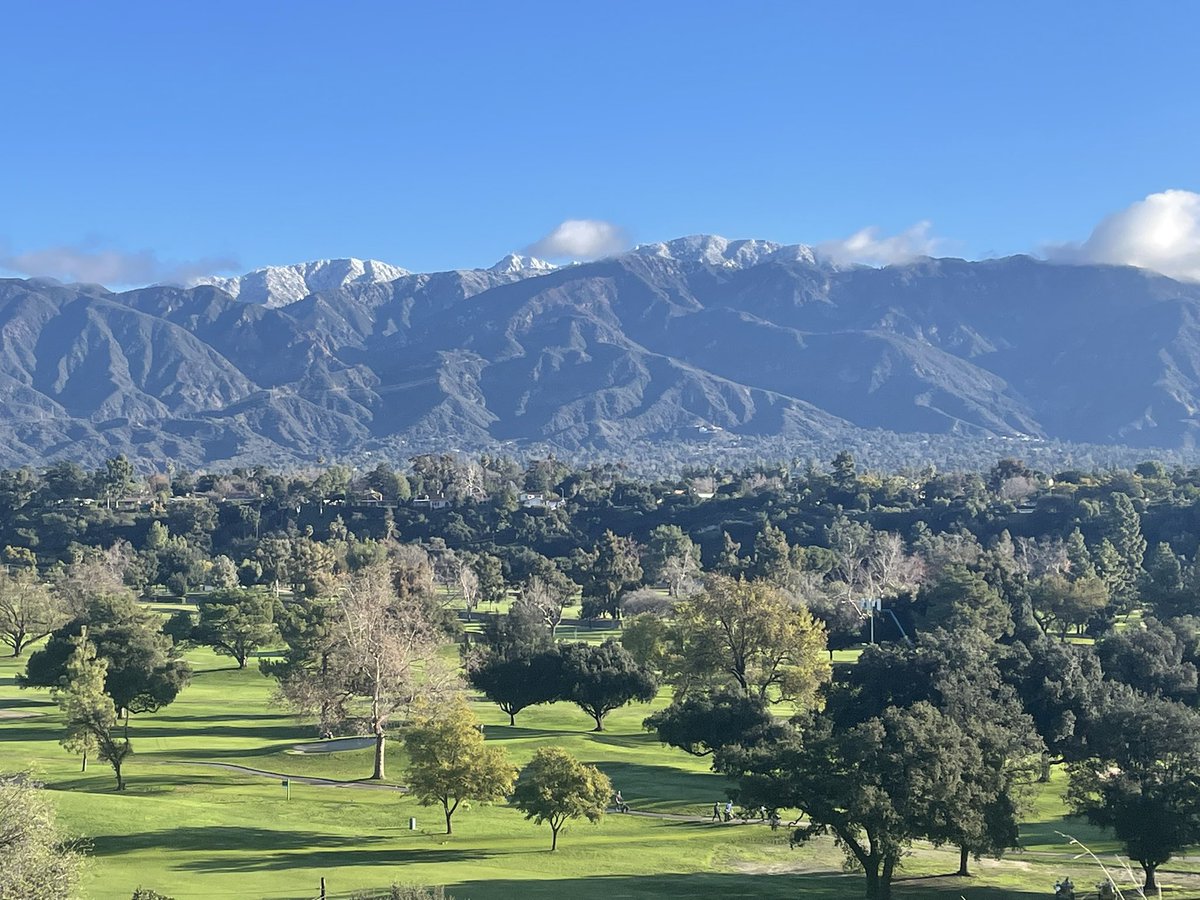 After 60 hours of rain, Southern Californians wake up to a gorgeous day #AtmosphericRiver #Pasadena