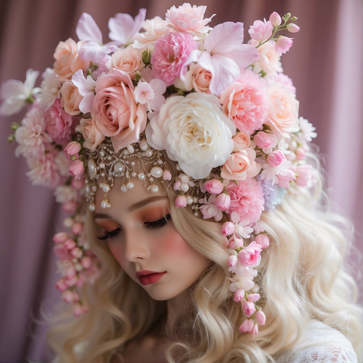 Delicate beauty ✨
#AiArtSociety #floralart #artonline #aigirls