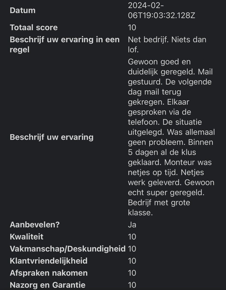 Prachtige revier weer van een mooie klant 🥰🙏🏻 Zie klantenvertellen.nl/reviews/102501…  #bliksembeveiliging #overspanningsbeveiliging #spd #bliksembeveiliging #aarding #potentiaalvereffening #aardingssystemen #lightningprotection #lightning #earthing #surgeprotection