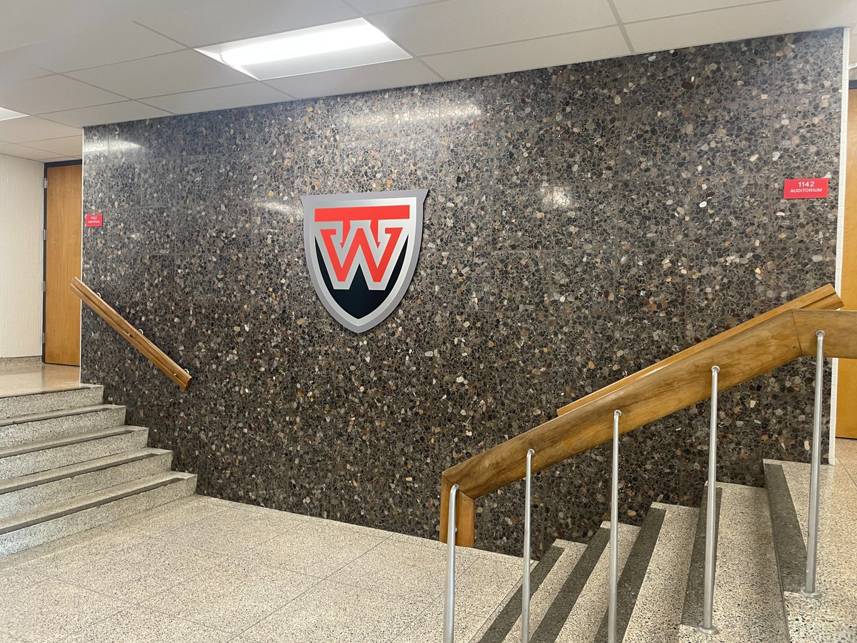 Westfall HS showing off new die-cut brushed UltraBoard logos this week! A simple way to enhance any space with your brand. 

#FacilityGraphics | #ShowYourPride | #SchoolPride | #SchoolBranding | #OneVendorEverySolution