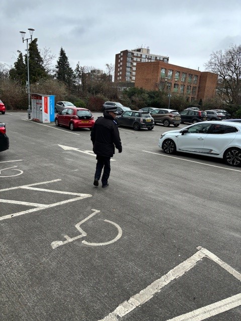 This afternoon Wanstead SNT was in in the GROVE ROAD carpark as part of our routine patrol