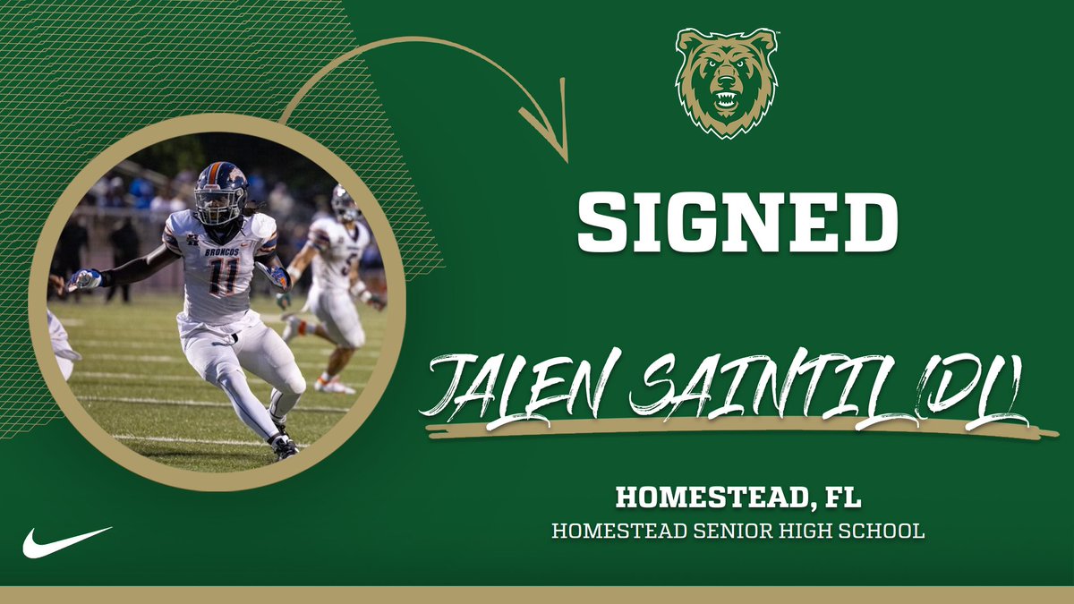 Rocky_Football's tweet photo. Welcome to the Rocky Family!
Jalen Saintil @Jalen2Live 
#BEARRAID #NSD24 
https://t.co/L21mODBJ0U https://t.co/hLAq9VlfTZ