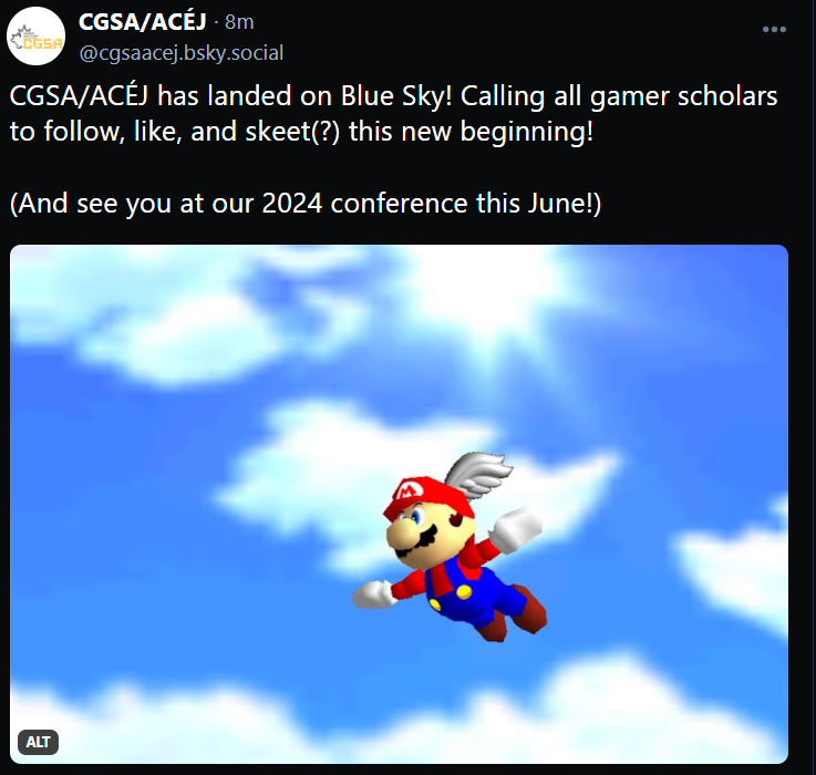 We're on 💙☁️🦋!

Of course, we'll still be posting here. But skeet on over  (aspirationally) clearer weather!