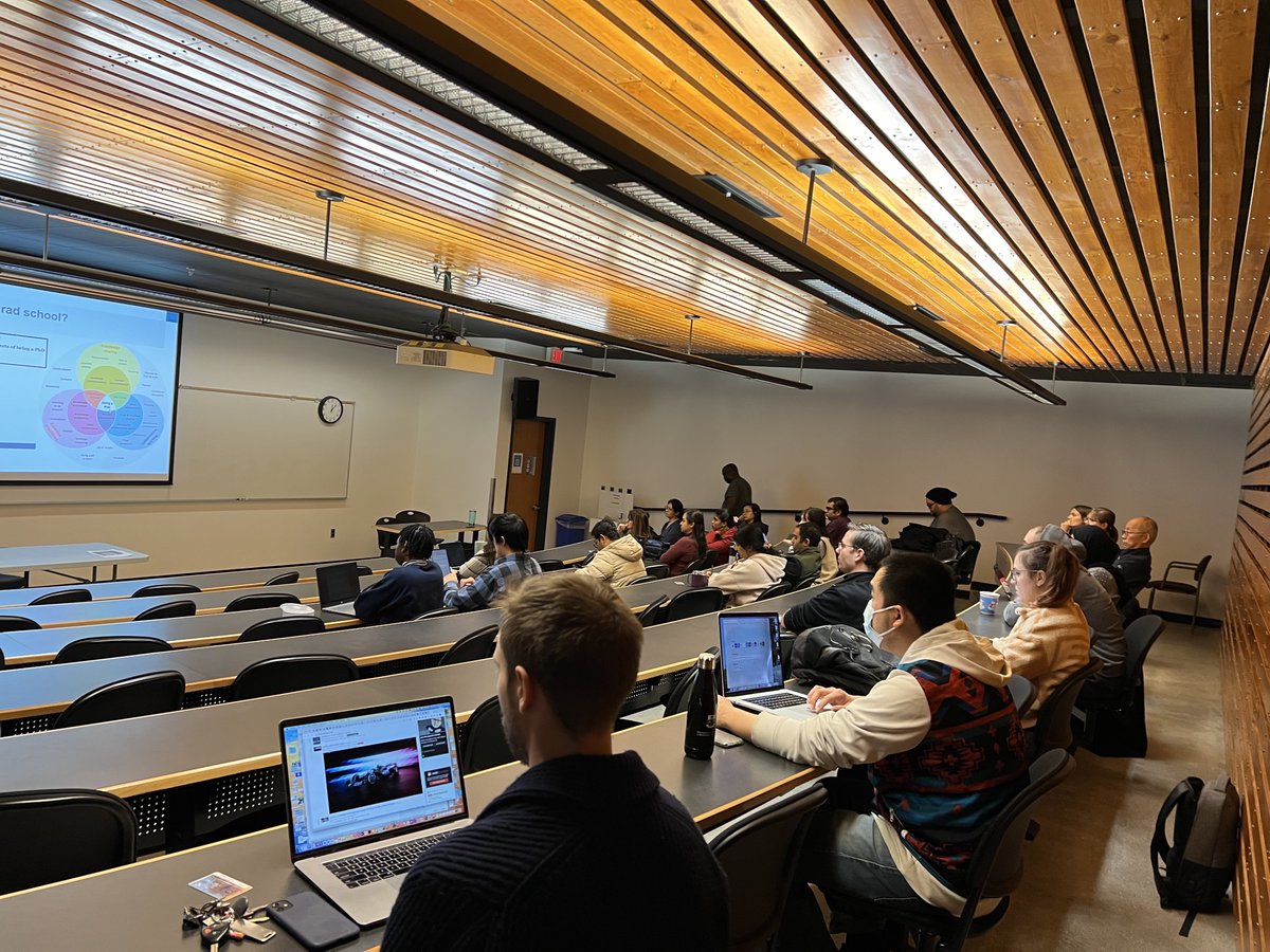 uom_copgsc's tweet photo. Thanks to Dr. Samantha Pauls for an enlightening presentation on career opportunities and resources for post-grad students. From today's resourceful presentation! @pauls_samantha @UManitobaHSGSA @UM_RadyFHS https://t.co/VVSXt34qVP