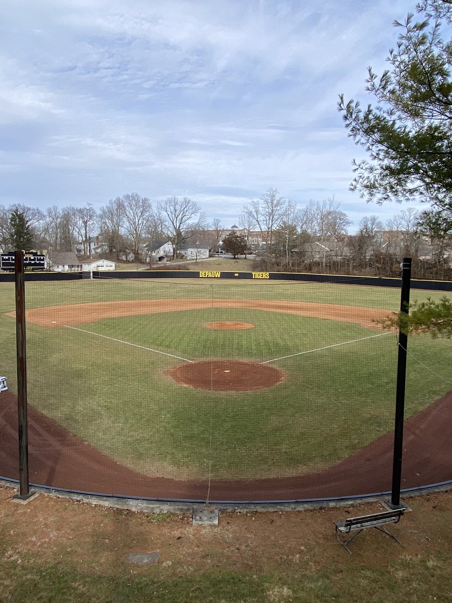 DePauwBaseball's tweet photo. I see you Walker Field! #TeamDePauw https://t.co/YXH5OtVzqi