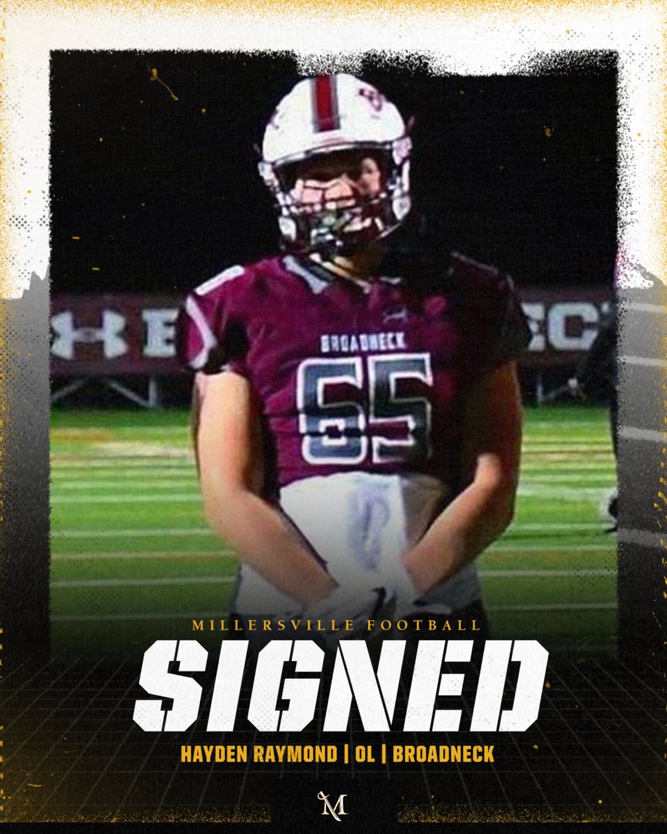 Welcome to the family Hayden Raymond, 6'2 275 lb OL from Broadneck HS (MD) 〽️