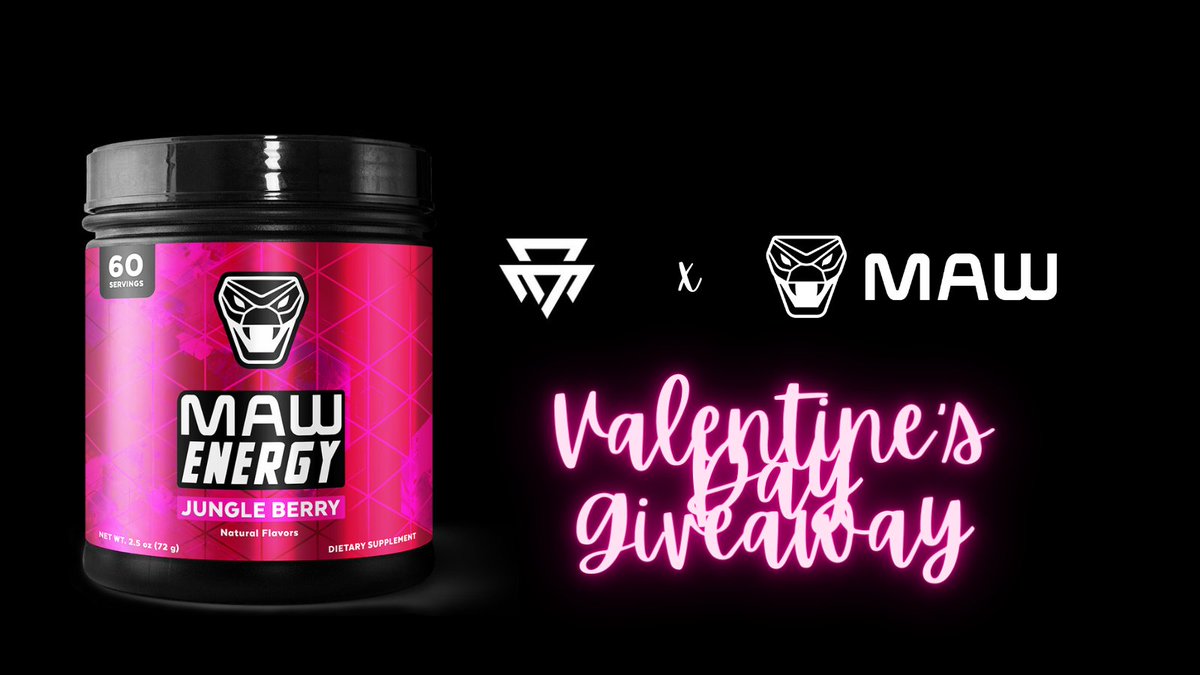 Team Ares X Maw Energy Valentines Day Giveaway! 3 winners will be chosen to WIN 1 Energy Tub and 1 Shaker 😍 1) Must be following @mawenergy and @TeamAresGGs 2) Like & Retweet this post 3) Comment below which flavor you'd like to try! Winners chosen on February 14th ✅