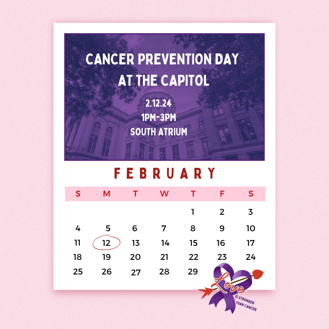 nwgacancer's tweet photo. 🗣️ Calling all advocates for a healthier Georgia! Cancer Prevention Day  is chance to highlight the importance of cancer prevention. Your presence can influence change. Mark your calendars for February 12th! Add your link to the chain of hope at https://t.co/3QSkAhicBV https://t.co/Boin8jgDD6