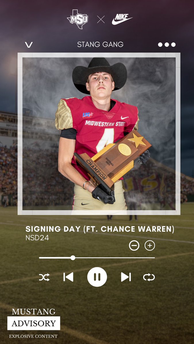✍️ Signed‼️

🏈 WR | 6’5 | 190
📱@chancewarren444
📍Wichita Falls, TX
🏫 Archer City High

Welcome to Falls Town, Chance 🐎