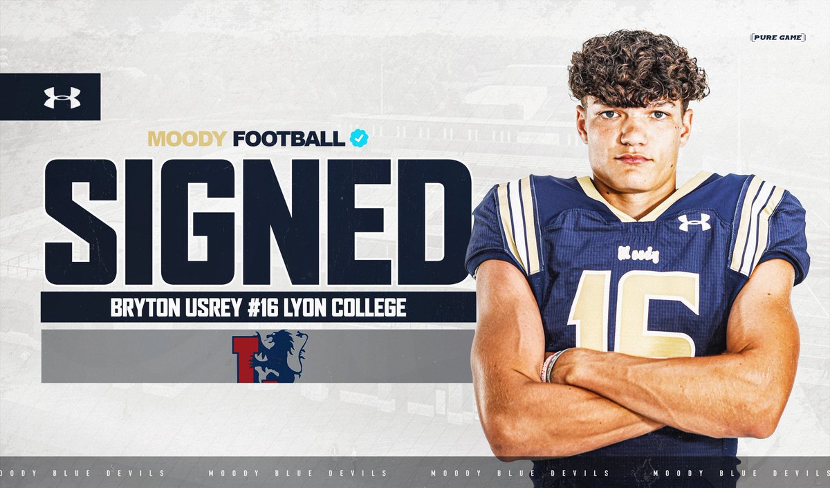 Moody Football (@moodyfball) on Twitter photo Congrats to <a href="/BrytonUsrey16/">Bryton Usrey</a> on signing with <a href="/_Lyon_Football/">Lyon Scots Football</a>
#411Boys | #MoodyFootball Congrats to <a href="/BrytonUsrey16/">Bryton Usrey</a> on signing with <a href="/_Lyon_Football/">Lyon Scots Football</a>
#411Boys | #MoodyFootball