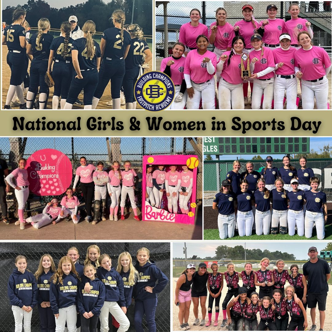 Happy National Girls &amp; Women in Sports Day. 

Women's sports have been elevated to new, unimaginable heights thanks to those that have paved the way for our young athletes.

We can't wait to see the places this sport can go next with our strong female leaders at the helm.