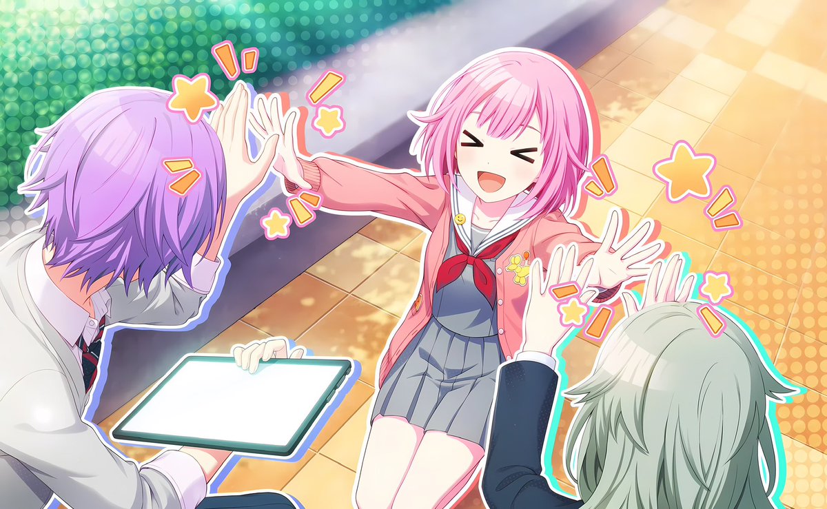 hourlyemunene's tweet image. 3☆ Operation: Smile Was a Great Success! (untrained)