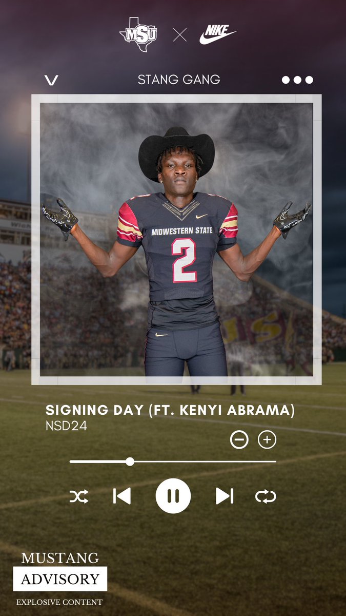 ✍️ Signed‼️

🏈 WR | 6’5 | 180
📱<a href="/abramakenyi/">Kenyi Abrama</a>
📍Royse, TX
🏫 Royse City High

Welcome to Falls Town, Kenyi 🐎