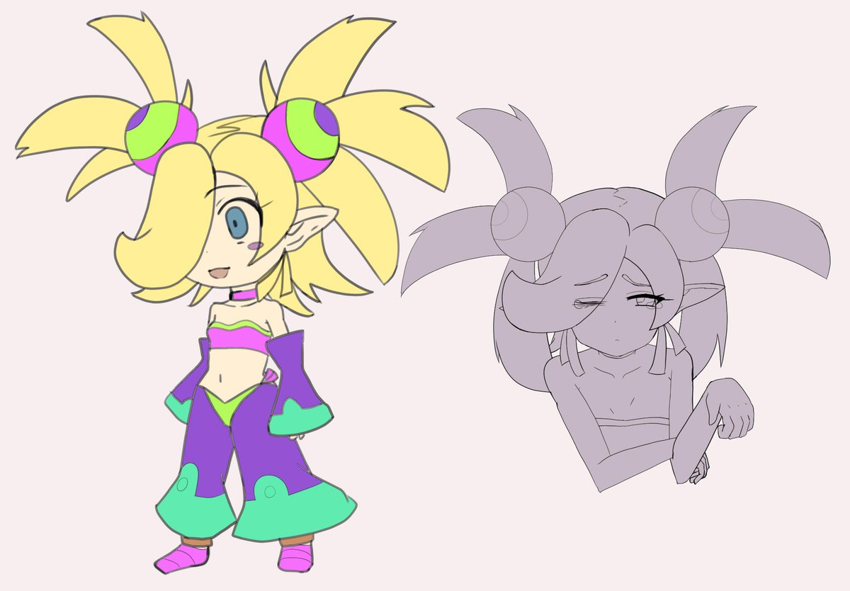 4foresight1's tweet image. #359 Plink
chibi.... looks a bit psycho
#Plink #Shantae