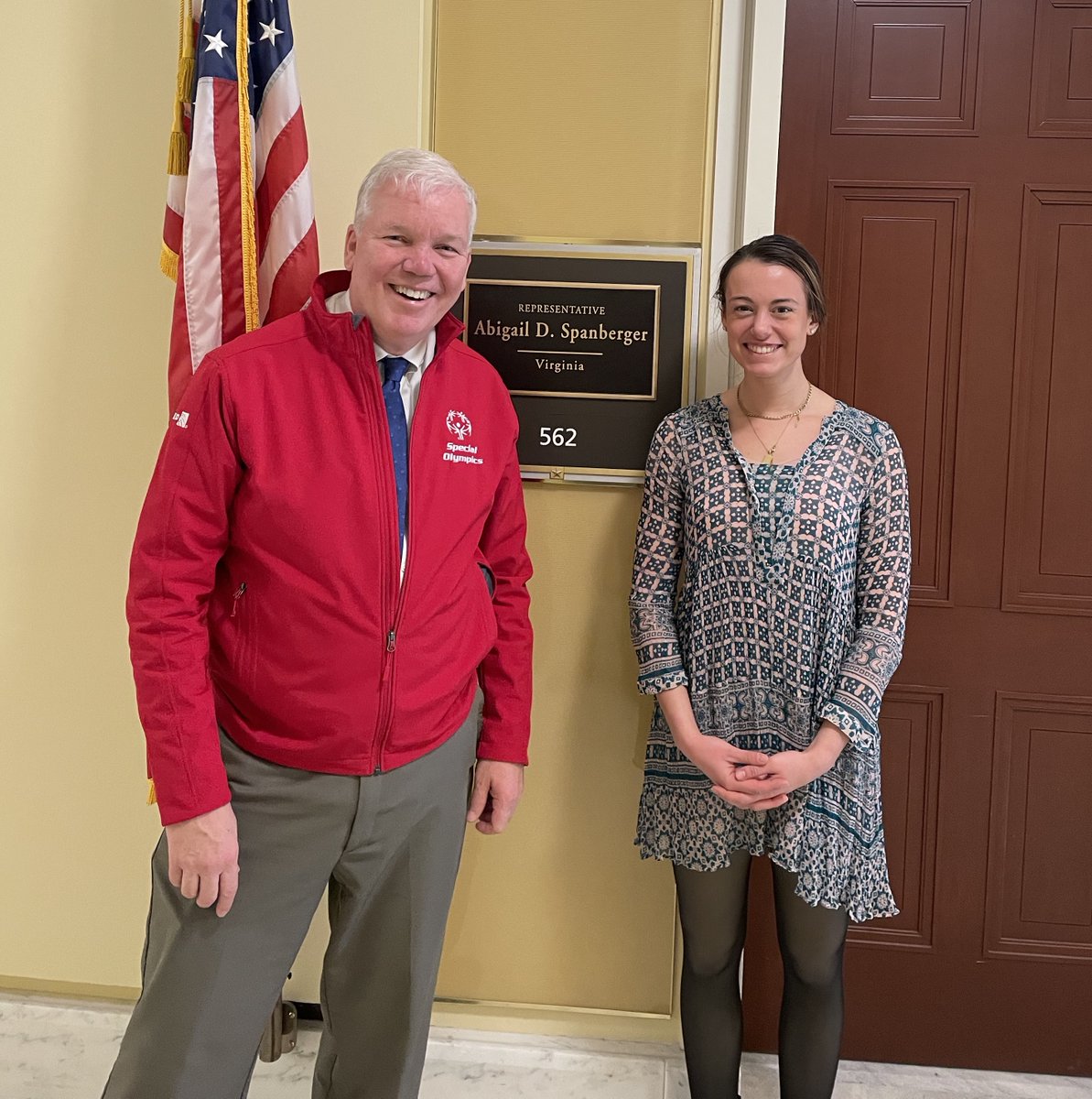 Our President @d_thomason just wrapped up a great meeting with @RepSpanberger's office. We hope you enjoyed hearing about our life-changing work in education and health! #SOHillDay