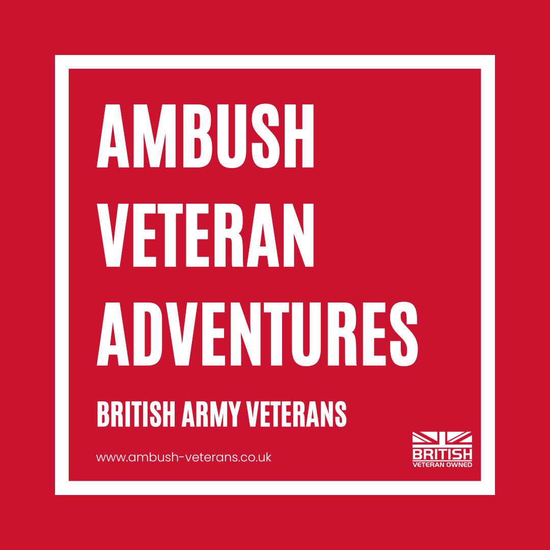 Ambush Veteran Adventures, 🇬🇧 British Veteran Owned: Ambush Veteran Adventures, founded by British Army veterans, offers thrilling outdoor experiences. Discover more at ambush-veterans.co.uk. #Adventure #BritishArmy #VeteranBusiness