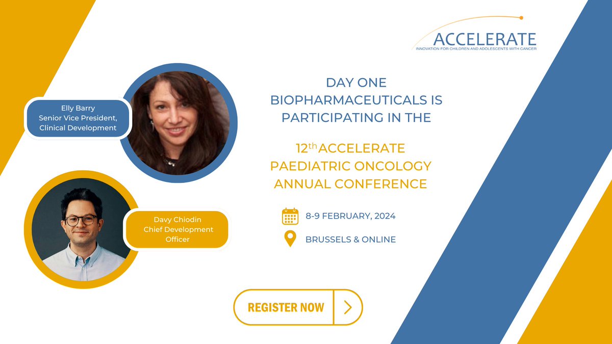 We are looking forward to attending the 12th ACCELERATE Paediatric Oncology Annual Conference, where we’ll delve into discussions about the most recent successes in #pediatriconcology drug development worldwide. Learn more: bit.ly/3SR2CCb