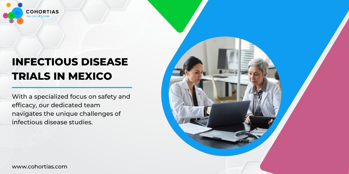 CohortiasLATAM's tweet photo. Collaborate with Cohortias for impactful trials, contributing to improved healthcare outcomes and addressing infectious disease challenges in the dynamic medical landscape of Mexico.

#CRO #ClinicalTrials #Pharma #Biotech #LATAM https://t.co/e2TkNj9j3Q