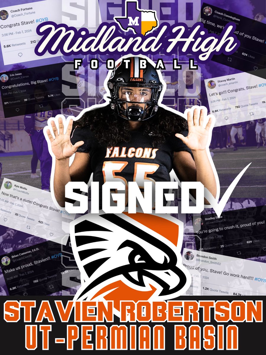 Midland High Football tweet media