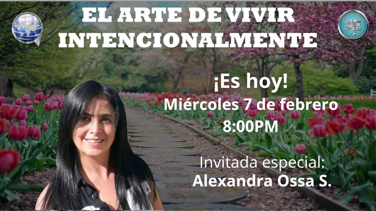 Ossa_Alexa's tweet photo. 🔥💯 *ES HOY ES HOY ES HOY*💯
*El arte de vivir intencionalmente* será el primer gran paso a un año, proyecto y vida a otro nivel de resultados.
¿Y tú ya estás listo?
*Regístrate Completamente gratis a esta experiencia transformadora*
🔻🔻🔻
https://t.co/UV7IYYdIsv https://t.co/MDL6tD2Iso