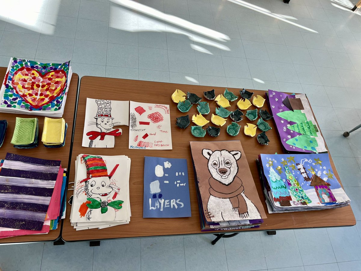 MrsHowardArt's tweet photo. Just another busy day in the life of an art teacher! https://t.co/UGfbptLM7X