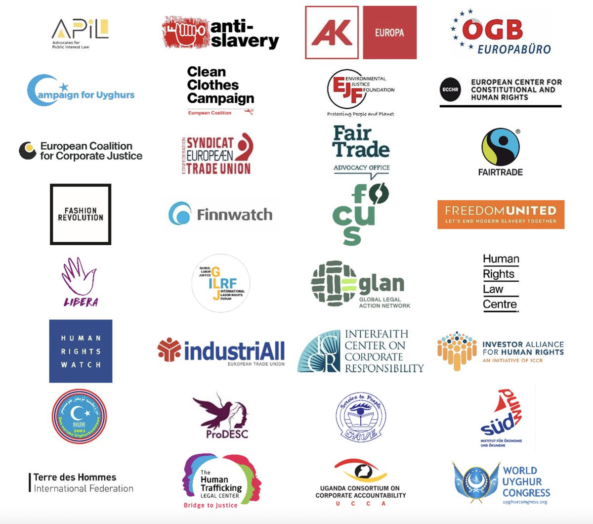 🆕 Open Letter! 

CFU has joined 32 civil society orgs. & trade unions to outline key issues that should be considered during the upcoming trilogues to make the proposed #EU Forced Labour Regulation a success. 

Full letter 👉campaignforuyghurs.org/joint-letter-t…