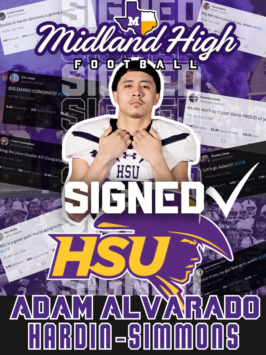 Midland High Football tweet media