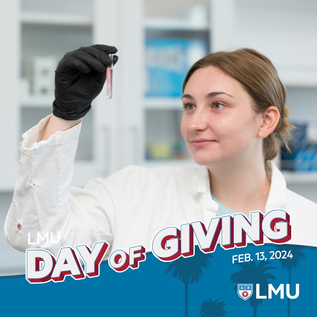 Where will you give on LMU’s Day of Giving? Help Seaver College raise funds that go towards scholarships, student research opportunities, and engineering capstone projects as LMU Gives Together on Feb. 13. #LMUDayofGiving