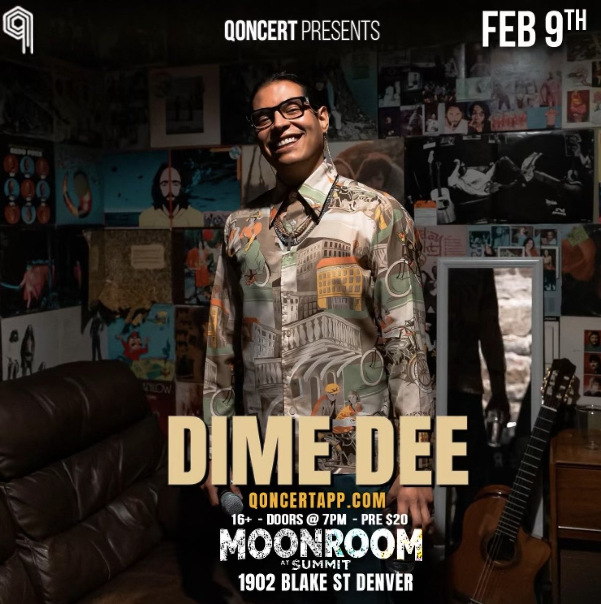 qoncertapp's tweet photo. Dime Dee with his 2nd headliner this Friday @ #Moonroom at Summit! He bout to kill it! ๐ฅ
#independentartist #rapper #hiphop #music #livemusic #concert #indieartist #musician https://t.co/kSQdMlP7ZY