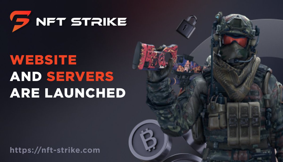 🔥WE HAVE LAUNCHED A WEBSITE AND SERVERS🔥  

Сheck and stay tuned💬

#Cryptomarket #Sui #IEO #P2B #NFTStrike #CS16 #GamingCommunity #BlockchainGaming #ETH #P2E #NFT #P2EGame #GamingRewards #GameFi #CryptoGame #CS #CSGO #CounterStrike #CS2 #Marketplace #Defi