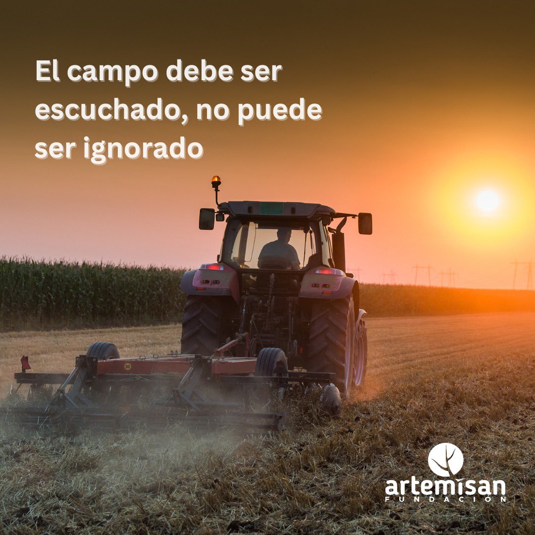 f_artemisan's tweet photo. El mundo rural merece ser escuchado, agricultores y ganaderos son esenciales y no deben ser ignorados 🔈🚜 https://t.co/dJB95RSSyd