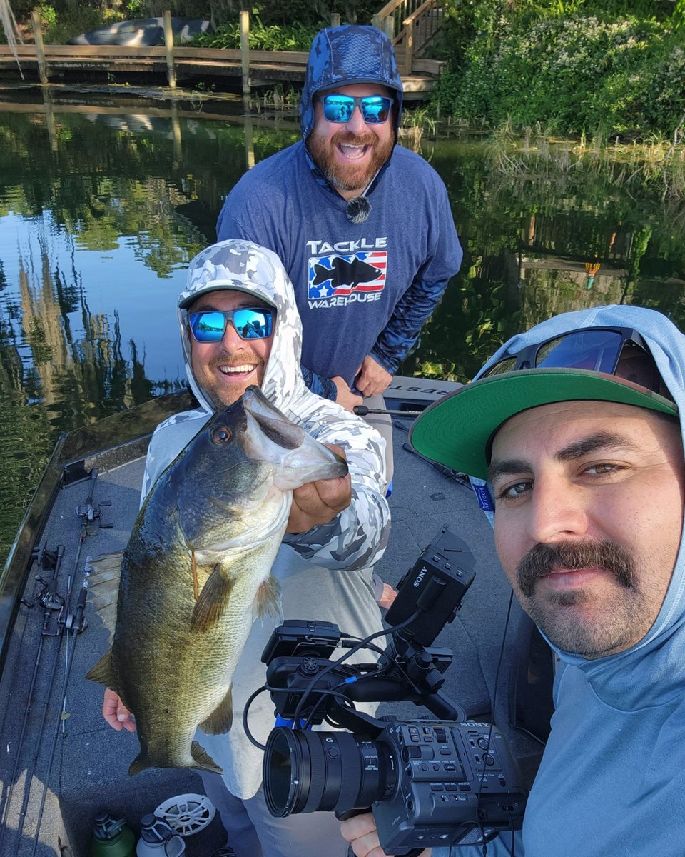TackleWarehouse's tweet photo. The TW crew heads back to Florida with #JohnCox. First 🎥 VLOG Drops Monday 2/12!

[ #TackleWarehouse | #TWvlog 📍 Florida Swamps ] https://t.co/G0MsIqA99s