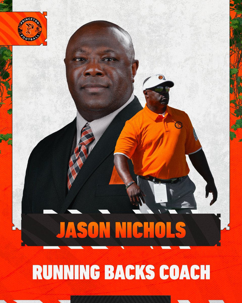 The Tigers have announced the hiring of @CoachJMNichols as Running Backs Coach! shorturl.at/tzIKL #JUICE 🍊🥤